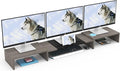 WESTREE Triple Dual Monitor Stand Riser, Monitor Stand by WESTREE