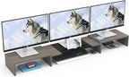 WESTREE Triple Dual Monitor Stand Riser, Monitor Stand - Image 7