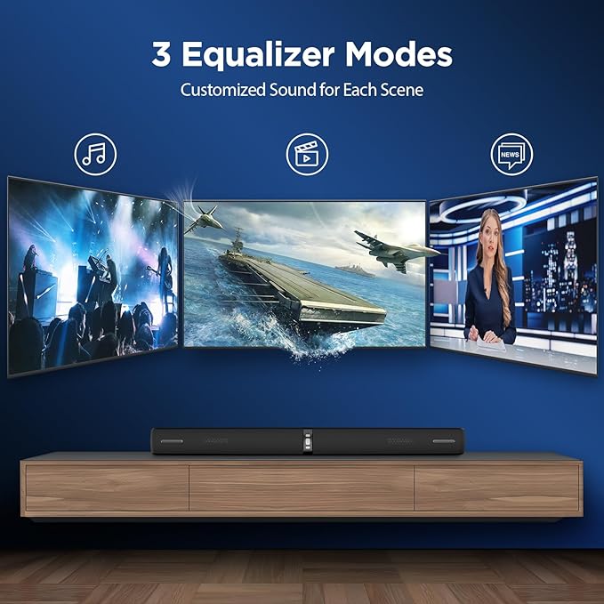 Sound Bar for Smart TV, 90W Soundbar - Image 5