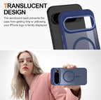 Magnetic for Google Pixel 9/Pixel 9 Pro Case, Shockproof Slim Translucent Matte - Image 7
