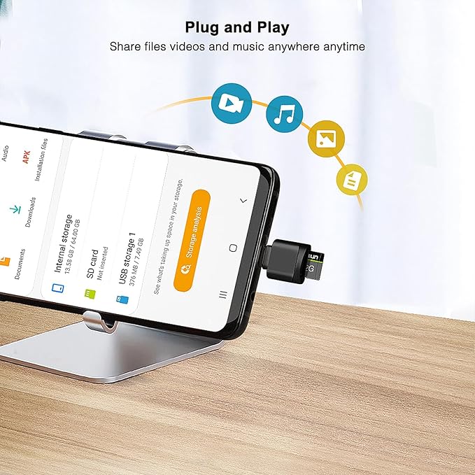 leizhan Type C Micro SD Card Reader - Image 3