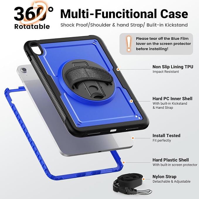 SCSVPN Case for iPad 11th Generation 11 Inch 2025 / 10th Generation 10.9 Inch - Image 3