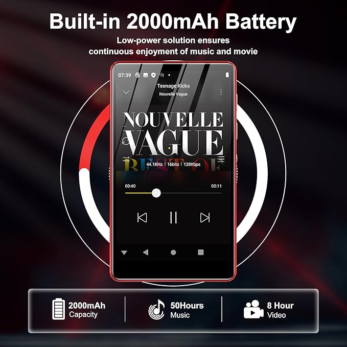 80GB Music Player, MP4 MP3 Player - Image 3