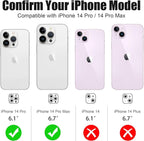 AGVEE 3+3 6 Pack for iPhone 14 Pro 6.1" / 14 Pro Max 6.7" Camera Lens Cover - Image 2