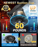 VANMASS Cell Phone Mount Car Dashboard Window Vent Desk Fit - Image 4