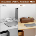 Delamu Wooden Cable Management Box - Image 4