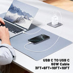 iPhone 16 15 Pro Max Charger Fast Charging, 45W Dual Port USB C Fast Charger - Image 6