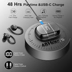 Wireless Earbuds Bluetooth 5.3 Headphones Sports, 48Hrs Playtime Bluetooth - Image 4