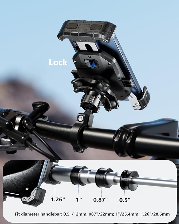 Kewig Motorccyle Phone Mount - Image 4