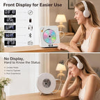 Gueray CD Player Portable Bluetooth Desktop CD Player - Image 3