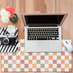 Gaming Desk Pad Large Extra Length Multicolored Chess Board Mouse Pad Keyboard - Image 6