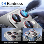 Camera Lens Protector for iPhone 16 Pro Max/iPhone 16 Pro/iPhone 15 Pro - Image 2