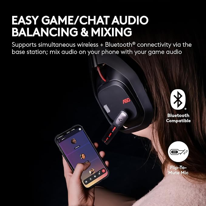 Logitech G Astro A50 Omni-Platform Wireless Gaming Headset + Base Station - Image 4