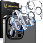 UniqueMe for 3 Pack iPhone 16 Pro/iPhone 16 Pro Max Camera Lens Protector - Image 7