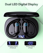 GNMN Active Noise Cancelling Ear Buds Wireless Earbuds 96hrs Playback Bluetooth - Image 4