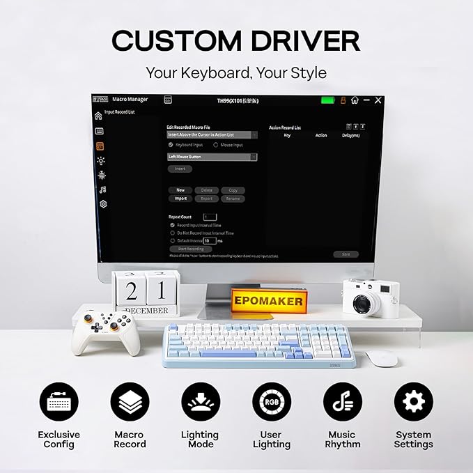 EPOMAKER TH99 Wireless Mechanical Keyboard - Image 7
