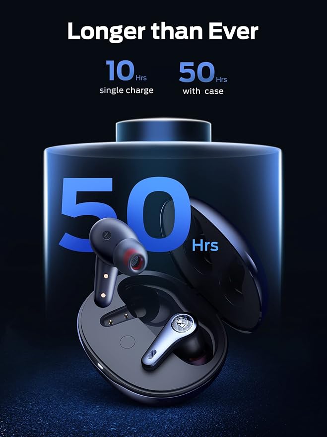 Monster Clarity 8.0 Hybrid Active Noise Cancelling Wireless Earbuds, 42dB - Image 4