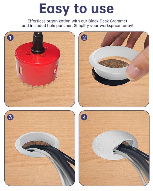 Desk Grommet 2 inch 10 Pack - Image 4