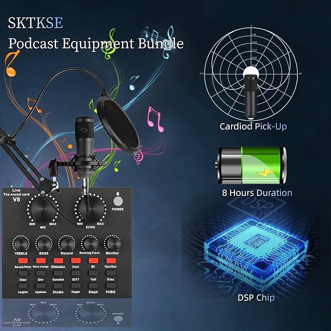 SKTEET Podcast Equipment Bundle, - Image 2