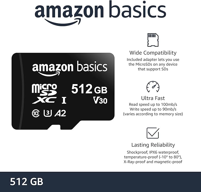 Amazon Basics microSDXC Memory Card - Image 2