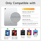 HOU iPad Air 11 Case with Keyboard Detachable Rotatable Magnetic Full - Image 2