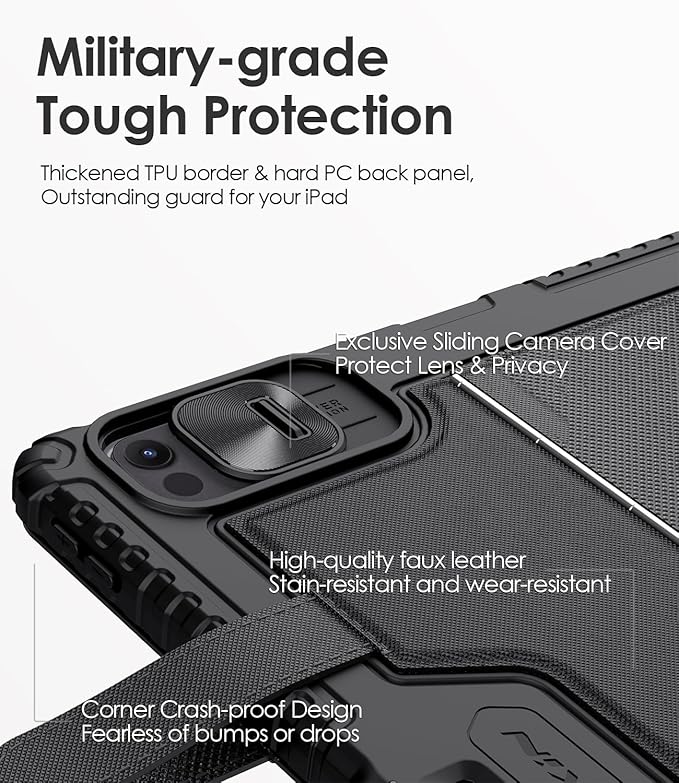 Nillkin Carry Go Keyboard Case for iPad Pro 13 inch 2024 - Image 6