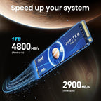 FX660 1TB M.2 SSD, PCIe Gen 4x4 Dynamic SLC Cache - Image 2