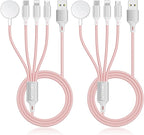 2Pack Travel Essentials Multi Charging Cable by ChargeBeyondPowerWithin