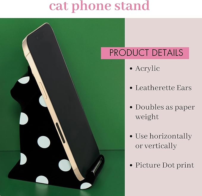 kate spade new york Acrylic Cell Phone Stand, Novelty Phone Holder - Image 6