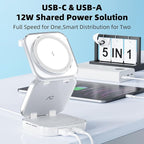 5-in-1 Wireless Charger for MagSafe, AC ISLAND Portable Travel Charging Station - Image 3