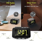 uscce Alarm Clock Radio for Bedroom - Image 4