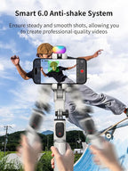 Gimbal Stabilizer for iPhone, Sefie Stick Tripod - Image 3