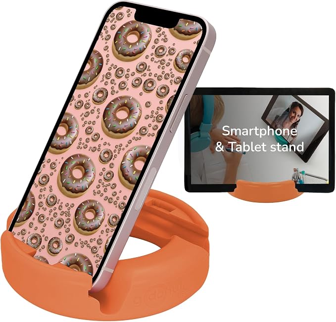 GoDonut – Phone Stand Original – Cell Phone Holder + Tablet Stand Desk by GoDonut