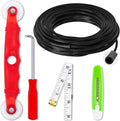 Window Screen Repair Kit, Screen Door Repair Kit, 0.14"X100' Screen Spline by Unknown