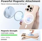 Magnetic Phone Ring Grip Holder, Silicone Finger Loop Grip, Compatible - Image 3