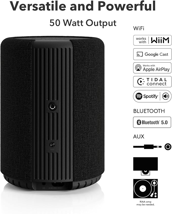 Audio Pro A10 MKII Wireless Multiroom Speaker, WiiM Edition | High Fidelity - Image 2