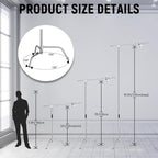C Stand with Boom Arm Professional Heavy Duty Light Stand with 10.8ft Vertical - Image 3