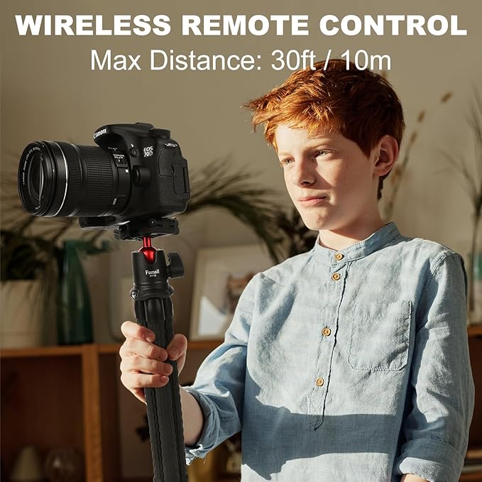 Camera Tripod, Famall Flexible Tripod Stand - Image 8