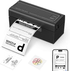 Bluetooth Thermal Shipping Label Printer, Wireless 4x6 Shipping Label Printer by Hoorola