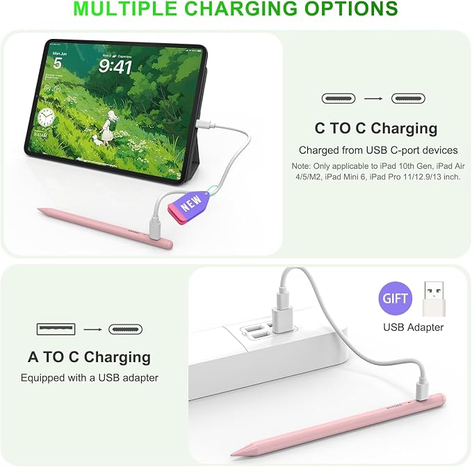 Stylus Pen for iPad 2018-2025: 15 Mins Fast Charging Pencil 1 Generation - Image 4
