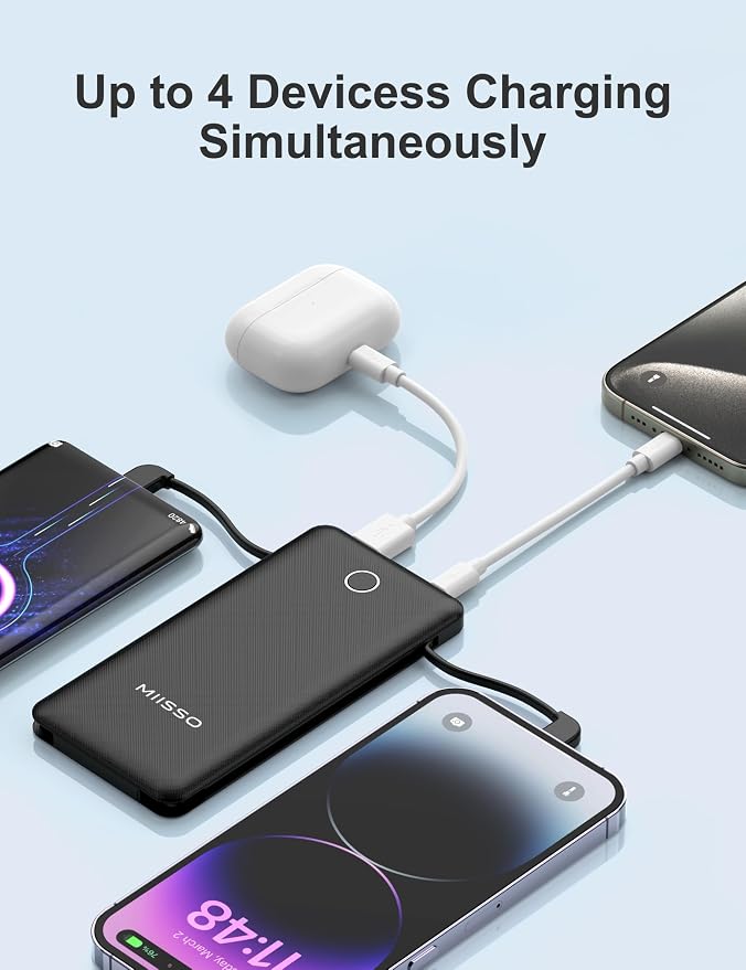 10000mAh Slim Portable Charger - Image 4