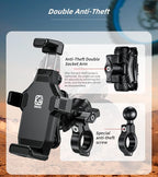Kewig Motorcycle Phone Mount- Motorcycle Cell Phone Holder, Bike Phone - Image 4