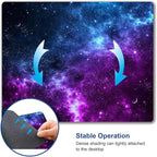 Galaxy with Lots of Star Mouse Pad, Cosmic Nebula Mouse Pad Custom Design - Image 6