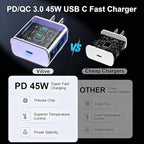 45W USB C Super Fast Charger Type C Charger Fast Charging Android Phone Charger - Image 3