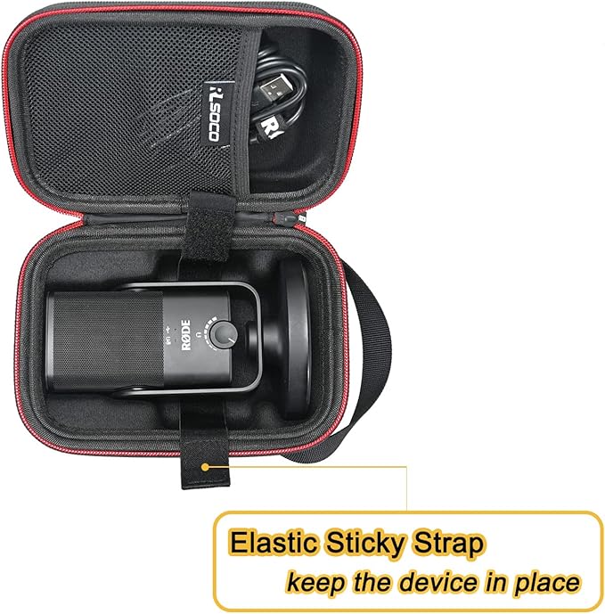 RLSOCO Hard Case for RØDE NT-USB Mini Versatile Studio-quality Condenser USB - Image 6