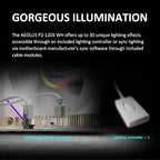 GAMDIAS Aeolus P2-1203U 120mm ARGB PWM Fan, Include Reverse Fan Blade x3 - Image 10