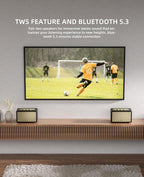 MLOVE A200 Portable Retro Bluetooth Speaker - Image 6