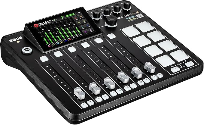 RODE RODECaster Pro II + Studio Headphones + Podcast Microphone + 64GB Micro SD - Image 8