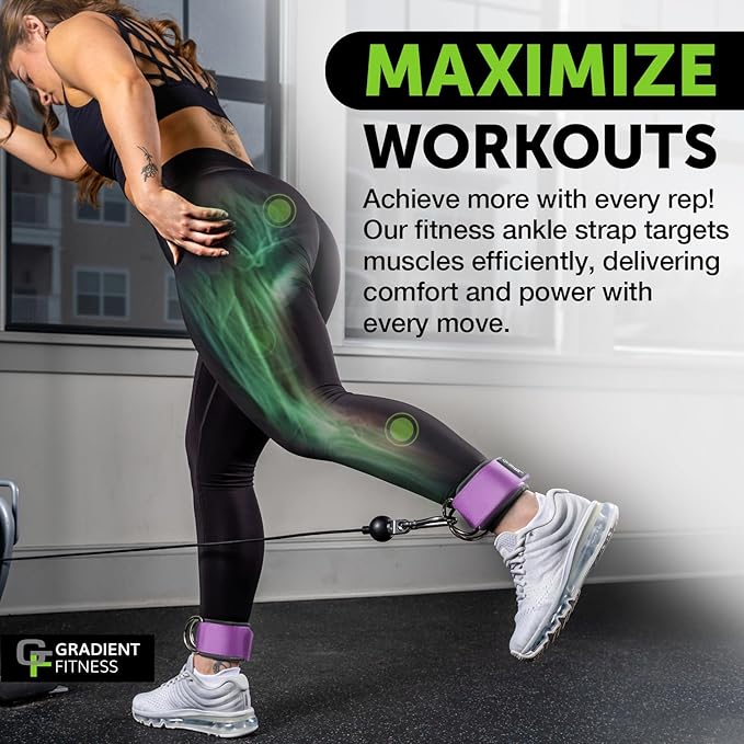 Gradient Fitness Ankle Straps | Ankle Strap - Image 2