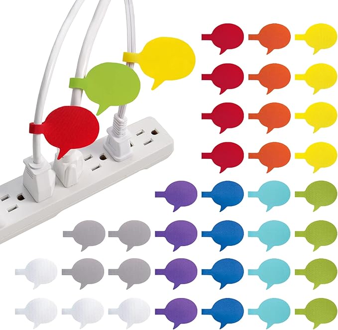 Wrap-It Multi-Color Storage Cable Labels by Wrap-ItStorage